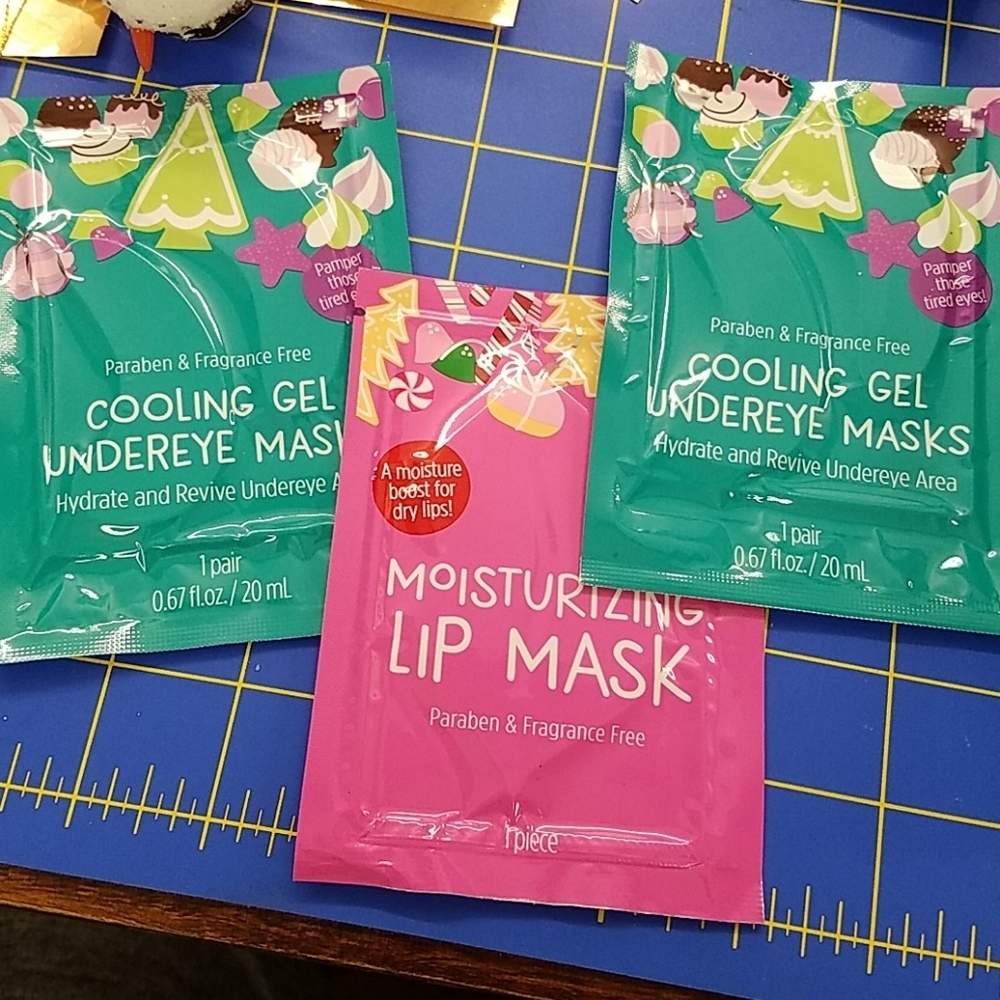 Under Eye x2 & Lip Mask x1 Set of 3